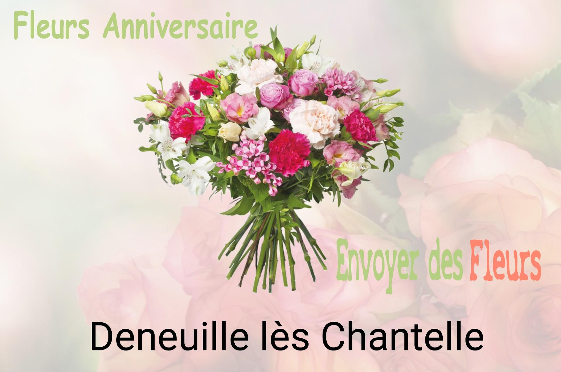 Bouquet de fleurs d’anniversaire livré à Deneuille-lès-Chantelle