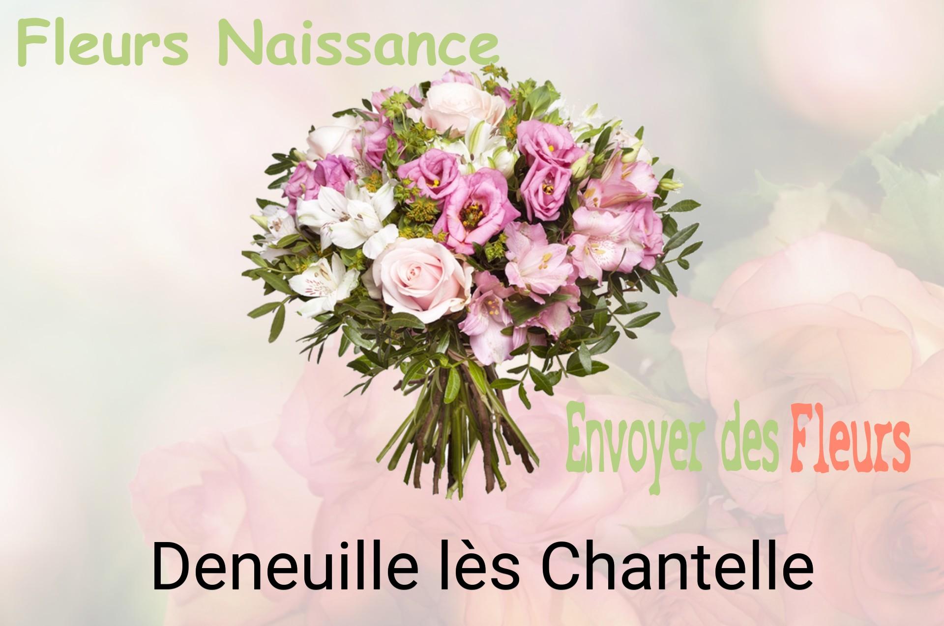 Bouquet de fleurs de naissance livré à Deneuille-lès-Chantelle