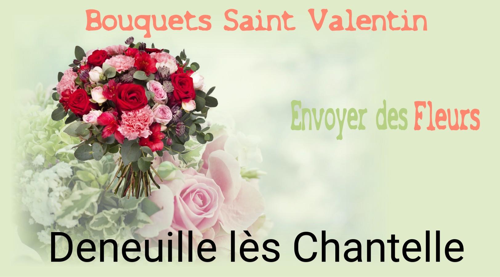 Roses de Saint-Valentin livrées à Deneuille-lès-Chantelle